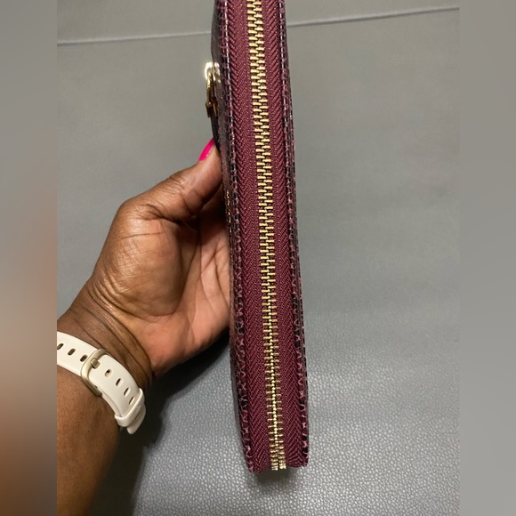 Cole Haan Large Snakeprint Wallet - Picture 5 of 6